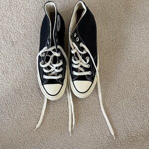 Converse Black and White High-Top Sneakers
